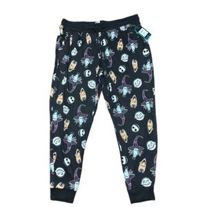 NWT Disney’s Nightmare Before Christmas Drawstring Jogger Pajama Pants